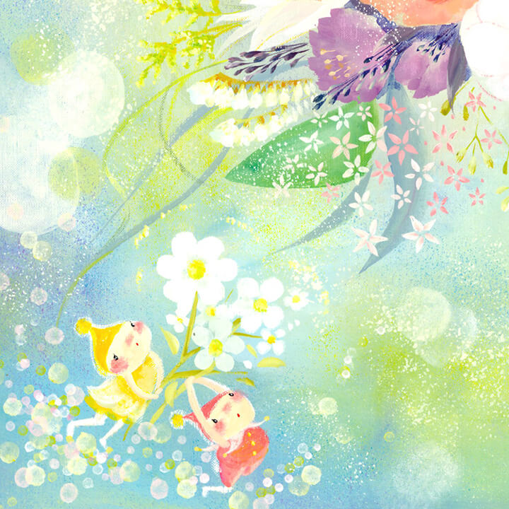 花の絵画