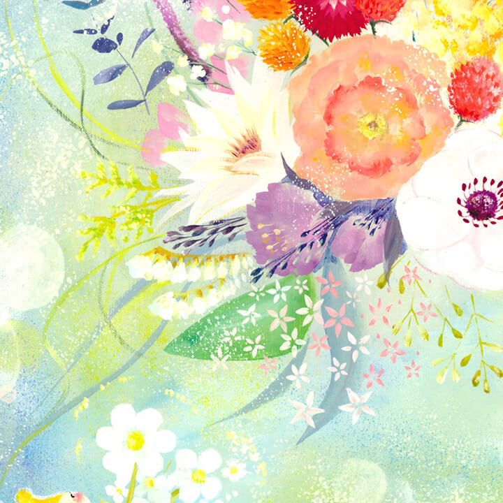 花の絵画