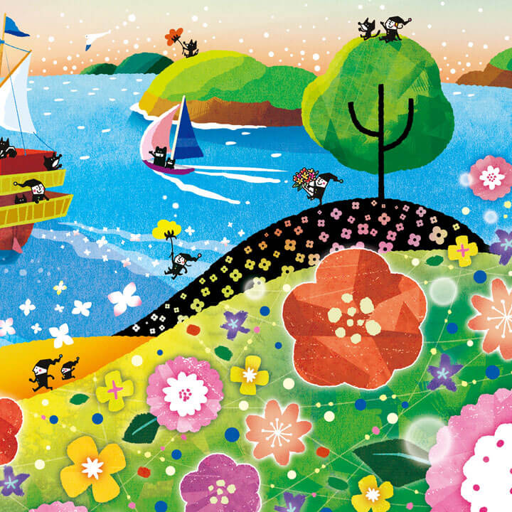 海の絵画