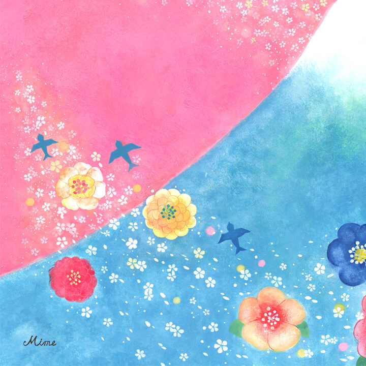 花の絵画