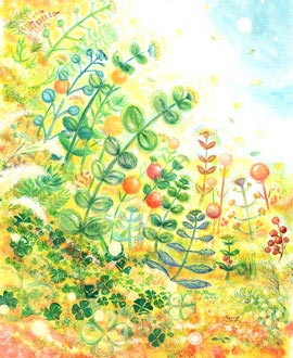 観葉植物・グリーン、玄関やリビングに飾る風水におすすめの絵画インテリア