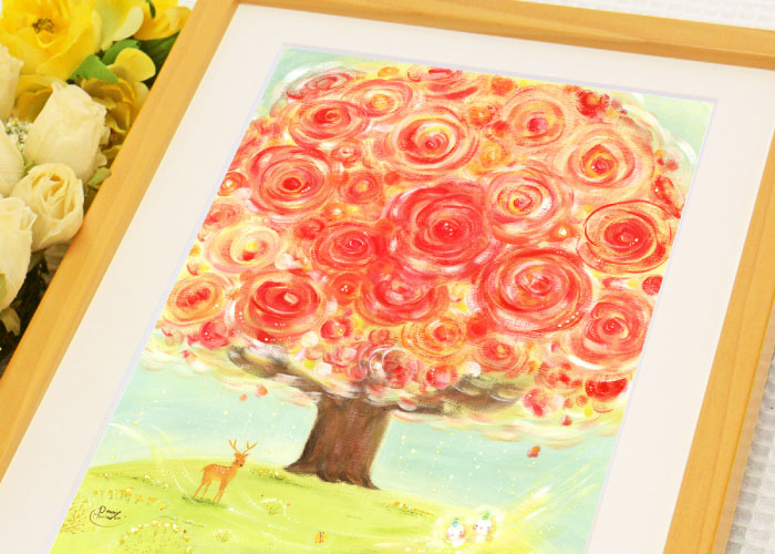 絵画 赤 活力 生命力