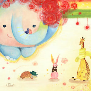 絵画「お似合いアイテム」の細部 2