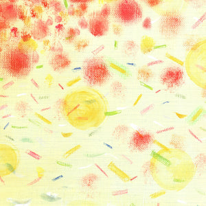絵画「どきっ、わくわく、うきうき、きらきら」の細部 5