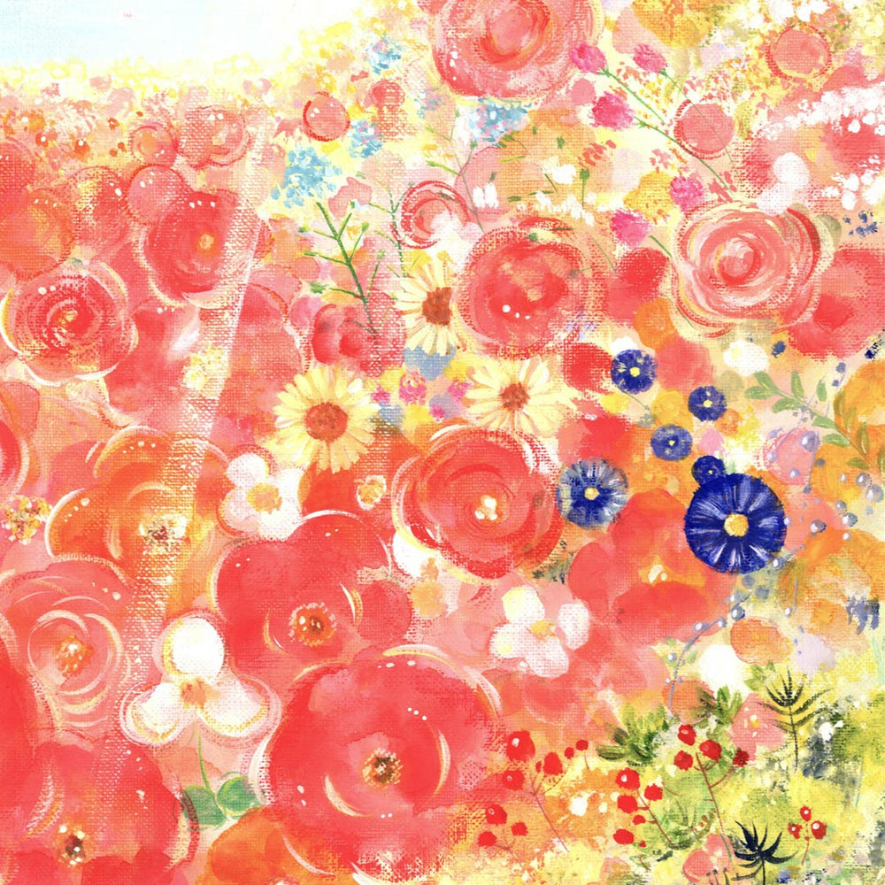 絵画「bloom」の細部