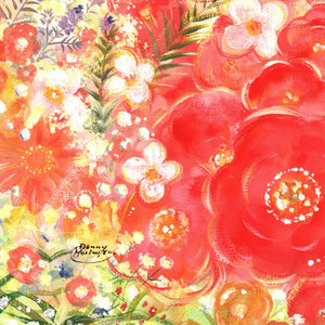 絵画「bloom」の細部 4