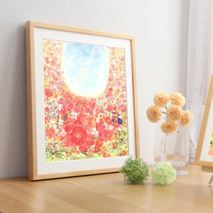 絵画「bloom」の細部 5