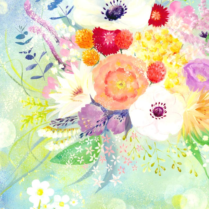 絵画「エール」の細部
