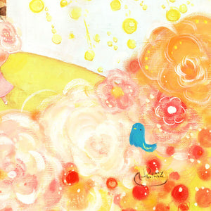 絵画「Shine Tree」の細部 4