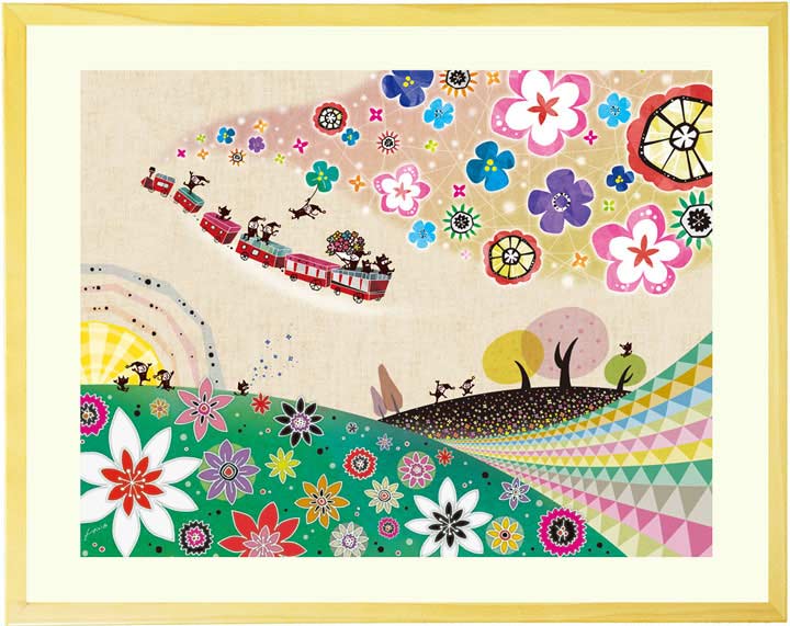 絵画「明日へのおくりもの (シックバージョン)」の作品全体