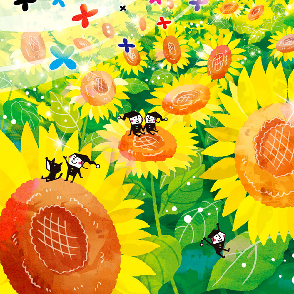 絵画「Sunny Day」の細部（2）