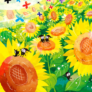 絵画「Sunny Day」の細部（2）