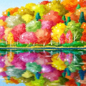 作品「虹色紅葉(にじいろもみじ)」の画像（3）