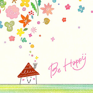 絵画「Happy Bouquet」の細部（2）