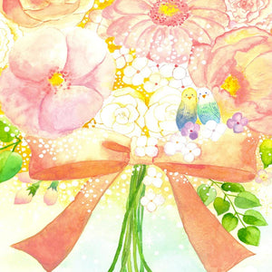 絵画「光 ～ hikari ～」の細部（2）