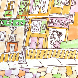 絵画「PRESENT ‐プレゼント‐」の細部（5）