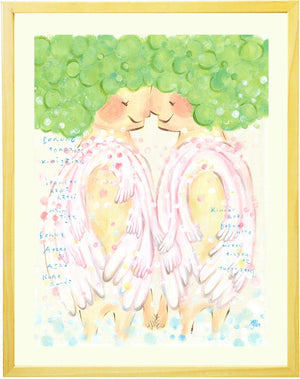 絵画「大切な人」の作品全体