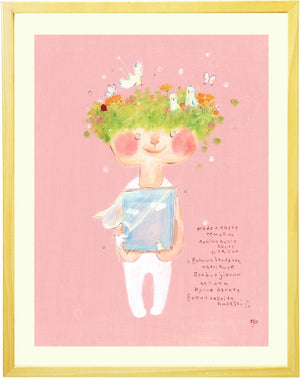 絵画「やわらかい心」の作品全体