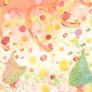 絵画「丸い心」の細部（4）