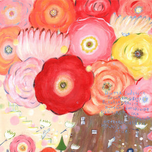 絵画「重ねゆく日々」の細部（3）
