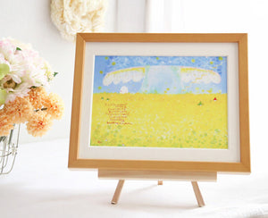 絵画「Ｋｉｂｏｕ ‐ 希望 ‐」の細部（5）
