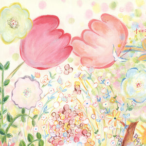 絵画「つなぐ」の細部（4）