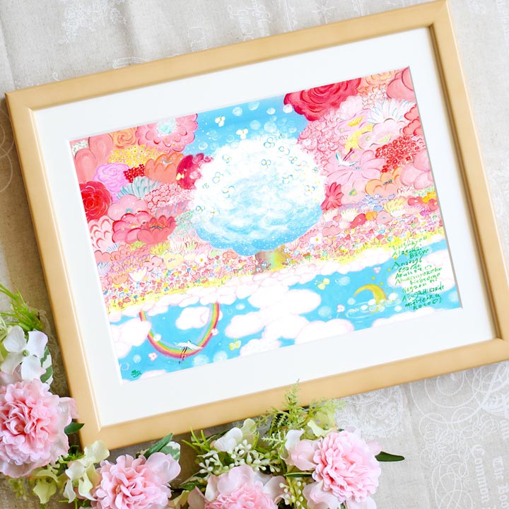 絵画「Tomorrow」の細部（1）