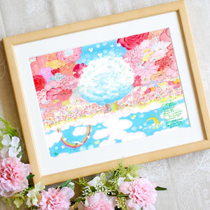 絵画「Tomorrow」の細部（1）