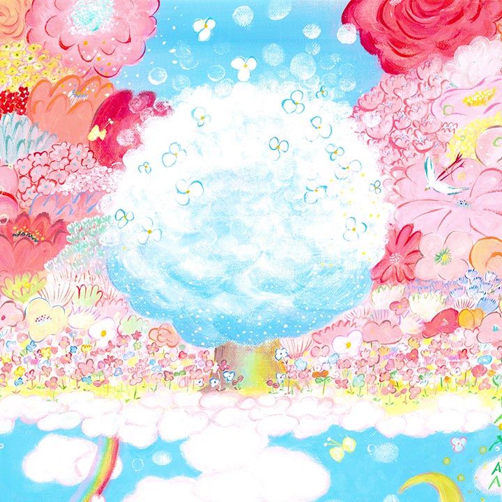 絵画「Tomorrow」の細部（2）