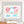 ホワイト（木目調）額に入れた「Tomorrow」