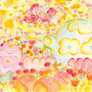 絵画「陽だまり」の細部（3）