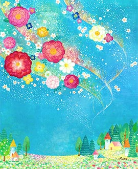 絵画オーロラ