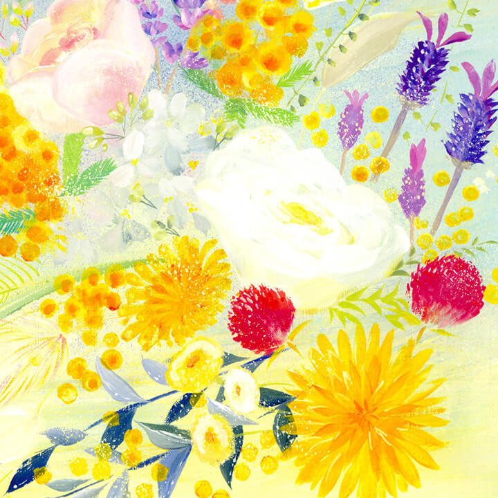 花の絵画